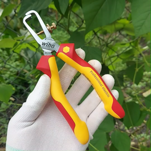 Kìm Tuốt Dây Điện 160mm Cách Điện 1000 Volt WIHA 26847 [Chính hãng Đức/ Germany]