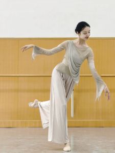 ชุดเต้นรำคลาสสิกแบบปรับแต่งได้สำหรับผู้หญิง ชุดออกกำลังกาย ชุดการแสดง ชุดเต้นรำชาติพันธุ์ เสื้อผ้าออกกำลังกายแบบเข้ารูป