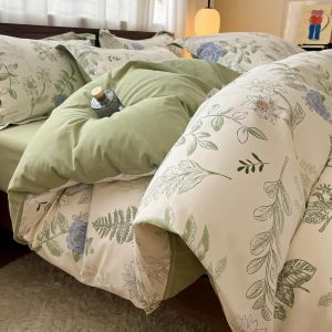 Kiss Dear | Warm Cotton Fleece Thickened Bedding Set