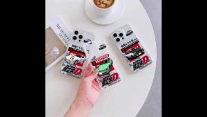 Funko | Ốp Điện Thoại Trong Suốt Hình Xe Đua Initial D Dành Cho Xiaomi Mi 15/14/13/12T/11 POCO F7 M8 M7 M6 M5S M4 X7 X6 Pro - Vỏ Silicon Chống Sốc Chống Trầy Xước