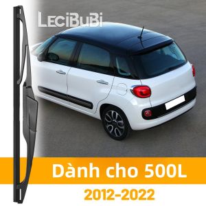 Fiat 500L 2012-2022 Lưỡi Gạt Nước Kính Chắn Gió Phía Sau Cửa Sau Cửa Sổ Gạt Nước Cao Su Màu Đen Phụ Kiện Cho Xe