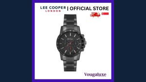LEE COOPER OFFICIAL Men Metal Band Grey Watch Water Resistant Affordable Branded Timepiece (2 Years Warranty) LC06882.050