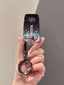 Toyota Key Cover for Corolla Camry Hanlanada Eize Ravel4 Key Case Simple Style TPU Material Driving Personal Item Car Interior Accessories