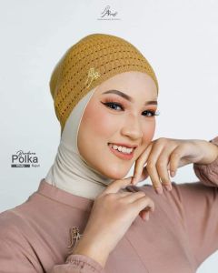 ciput daleman inner bandana hijab rajut salur melar anti pusing arab polkadot dewasa arrafi terbaru terlaris viral daily simple best seller COD gratis ongkir 2023