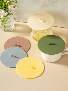 Food Grade Silicone Dustproof Cup Lid Universal for Glass Mug Mark Cup Bowl Covers Leakproof Kitchen Accessories Onlycook