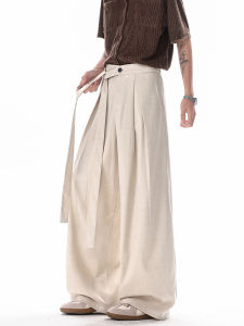 WUKONGYOUHUO | Retro Casual Trousers Wide Leg