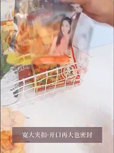 Segel Penjepit Kantong Plastik Snack: Penjepit Kantong Plastik Praktis