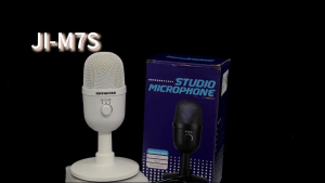 RAYHAYES M7S RGB Gaming Microphone Noise Reduction USB Condenser Mic for PC