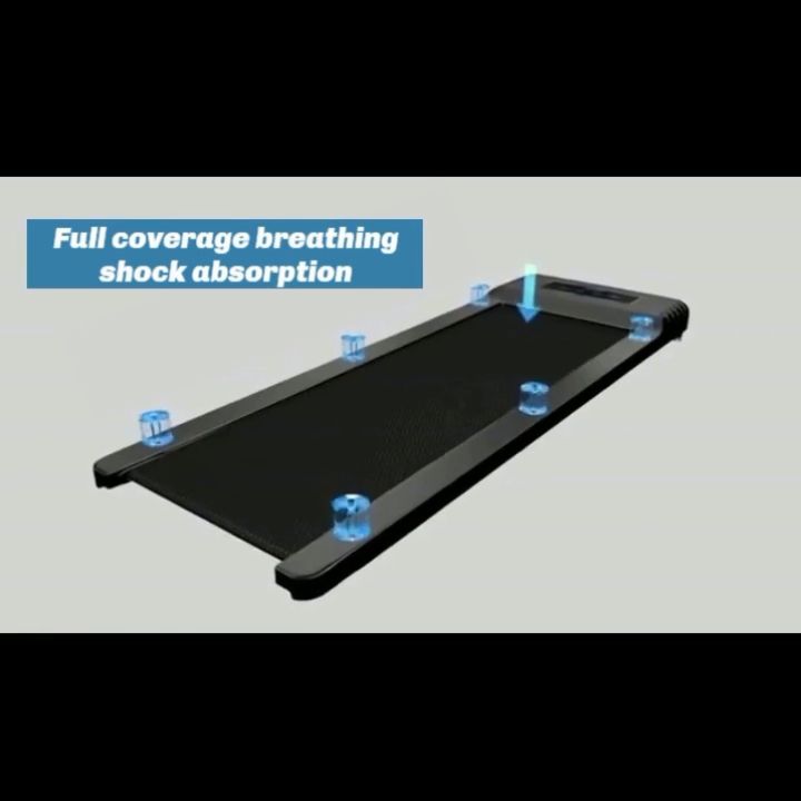 Electric Flat Treadmill Running and Walking Pad Fitness