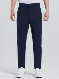Kelme | Straight Black Summer New Style Mens Business Casual Pants