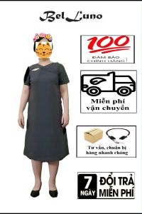 VÁY ĐẦM TRUNG NIÊN TẶNG MẸ ĐẦM SUÔNG A CHẤT LIỆU VITEX / TUYẾT MƯA DÀY DẶN CHO MẸ DỰ TIỆC SANG TRỌNG. VÁY ĐẦM BIGSIZE MÃ BLD06-182