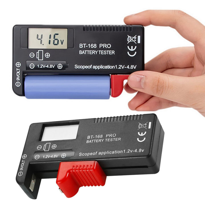 Alat Cek Baterai Battery Tester Baterai Battery Bt168/Bt168D AA AAA Jam Akik Layar Digital Dan Analog/Alat Cek Baterai Battery Tester Penguji Pengukur Kualitas Kapasitas Daya Baterai/Battery Capacity Checker Digital Analog Display