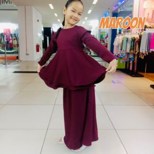 HIGH QUALITY BAJU KURUNG BUDAK SIZE 2 TAHUN SAMPAI 12 TAHUN.
