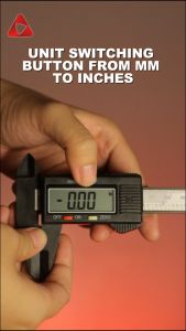 Mitsushi 150mm Digital Caliper Jewelry and Stationery Measuring Tool High-strength Plastic Electronic Vernier Caliper