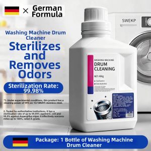 HXQ | Disinfecting Detergent Removal Scale Stain Cleaning for Drum Washing Machine Cleaner