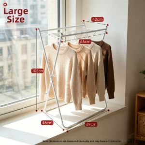 JUYOU | Foldable Compact Home Use Clothes Drying Rack