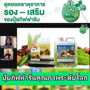 ปุ๋ย ปุ๋ยกิฟฟารีน ปุ๋ยเกล็ดทางใบ ปุ๋ยน้ำ พืช ท็อปเอ็น ไนโตรเจน สูตร 30-0-0 giffarine แมกนีเซียม กรดอะมีโนพืช ละลายน้ำง่าย ไม่อุดตันหัวฉีด เพิ่มผลผลิตไว ของแท้ ใช้ง่าย ฉีดพ่นได้ทันที สารอาหารครบ