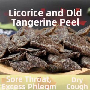 Dried and Aged Orange Peel For Chewing or Brewing