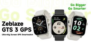 New 2025 Zeblaze GTS 3 GPS Smartwatch 2.01" Display Screen Make/Answer Phone Calls Heart Rate/SpO2/Stress Tracking Smart Watch