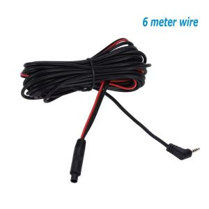 Car Backup Rear View Camera 2.5mm Extension Cable 5 Pin Cord Wire For Any Vehicle 12V Power Outlet Plastic And Metal Cables