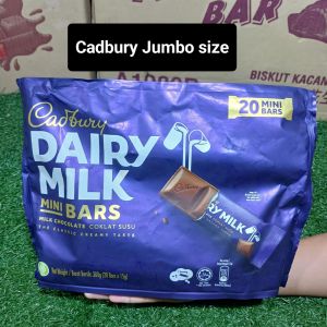 ช็อกโกแลต Cadbury Dairy milkขนาดจัมโบ้ 255กรัม