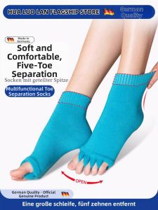 HUALUOLAN | Toes Separating Thermal Socks Toe Correction Yoga Wear