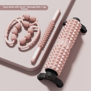 OGOGO | Massaging Roller Support Non-Muscle Relaxation Yoga Pillar Holder