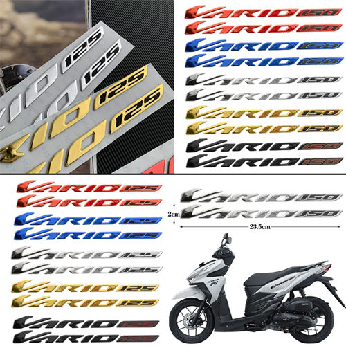 New 3D Honda Vario 125 or 150 Stickers Motorcycle Emblem Body