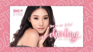 DARLING Softlens Normal Minus by X2 Exoticon DIA 16mm