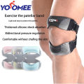 Yoomee 1 Băng ổn định nẹp đầu gối có thể điều chỉnh Băng nén xương bánh chè bảo vệ đầu gối bảo vệ đàn hồi băng bó đầu gối tay áo khớp gối bảo vệ. 