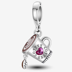 Chất Liệu Bạc 925 Cuộc Sống Hàng Ngày Hạt Charm Cho DIY Vòng Tay Vòng Cổ Làm Chất Lượng Cao Dễ Thương Lãng Mạn Mỹ Món Quà Trang Sức Dành Cho Nữ