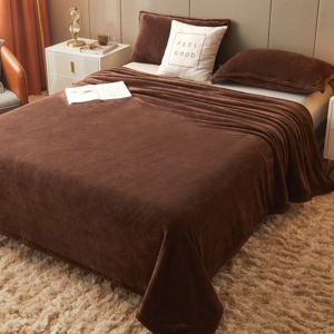 MINGSHA | Winter Thick Fleece Non-slip Bed Sheet Single Piece