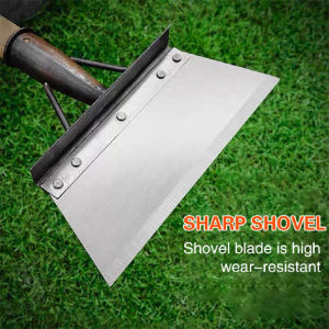 All-Steel Flat Shovel: A Multifunctional Cleaning Tool for Your Garden