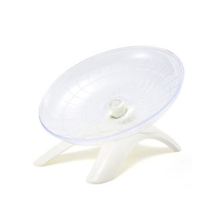 1PC Silent Flying Saucer Exercise Wheel for Small Pets - Hamsters Mice Hedgehogs Ideal Running Wheel for Your Little Critters