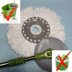 3M Scotch Brite COMPATIBLE Mop Head Refill Replacement For Double Sided Bucket Spin Mophead Replacement - Lazada