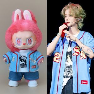 Bộ Trang Phục Búp Bê Luffy Concert Blue Jacket Dimoo Plushie 17cm Phụ Kiện Trang Phục Búp Bê Trang Phục Hoạt Hình