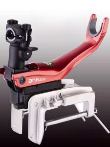 รั้งเรืออะลูมิเนียมอีเลคโทรแมสต์ ชุดรั้งเรือแบบพกพา สายรัด สายรัด ที่วางปืน เครื่องมือตกปลา อุปกรณ์ตกปลากลางแจ้ง