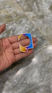 Miếng Titan dán ổ khoá Smart Key xe Vario 2018 đến 2021 (ver2)