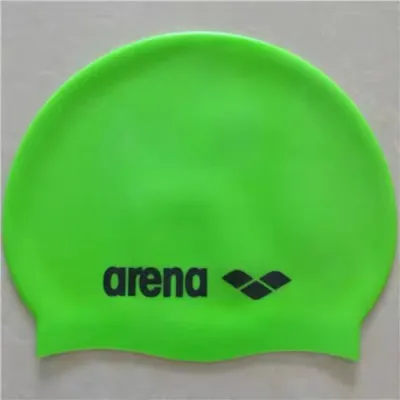 Waterproof Non-Restraining Long Hair Elastic Silicone Swim Cap