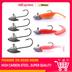 Lurestiker 10pcs 1.5g 2.5g 3.5g 5g  small jigging head hook for fishing lure soft bait  fishing hook for deep fishing tackle