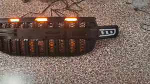 Ford Ranger 2023 to 2025 Black Front Grill With LED Light