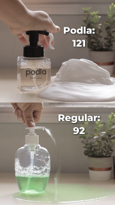 PODLA Refillable Foaming Handwash Pods (5 Pods + 1 Bottle) Antibacterial | Eco-Friendly | For All Skin Types