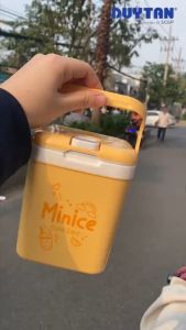 Thùng đá Minice 1L 2.1L 3L DUY TÂN nhựa PP PU giữ nhiệt bình đá mini quai xách đựng nước giải khát