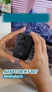 Mediatech Universal GaN Travel Adaptor 65W Fast Charging MT-807