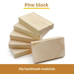 10 Pieces Pine Wood Blocks Handmade DIY Small Wooden Building Blocks Handcraft Materials Pads Star of Thousand Waters Official Store
