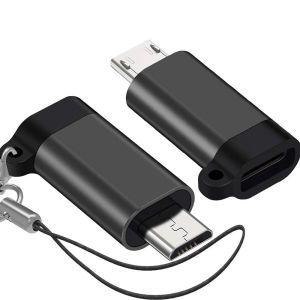 1/2/3/4pcs Type-C Micro USB Charging Port Connector OTG Adapter For Xiaomi Huawei Samsung Phone Charging Converter