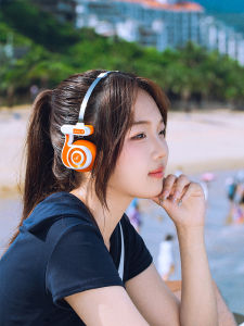 Middix M300 Overhead Wireless Bluetooth Headphones Portable Small Size for Girls Photography High Quality Sound And Battery Life
