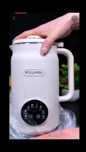 【Stok SAYA】1.2LPembuat Susu Soya Welly Isi Rumah Kecil Mini Automatik Sepenuhnya Mesin Pelbagai Fungsi Tanpa Rebus 1-2-3-4 Orang Juicer Tiada Sisa