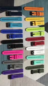 20 22 26mm Silicone Strap For Garmin Fenix 7X 7S 7 Pro Solar/6X 6 Sapphire 6S 5 5X Plus 3 3HR 945 Epix Gen 2 QuickFit WatchBand