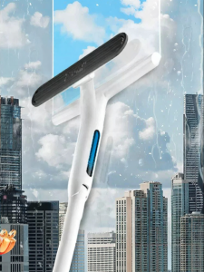 BENSHANG | High-rise Window Cleaning Tool Double-sided Telescopic Water Collecting Squeegee